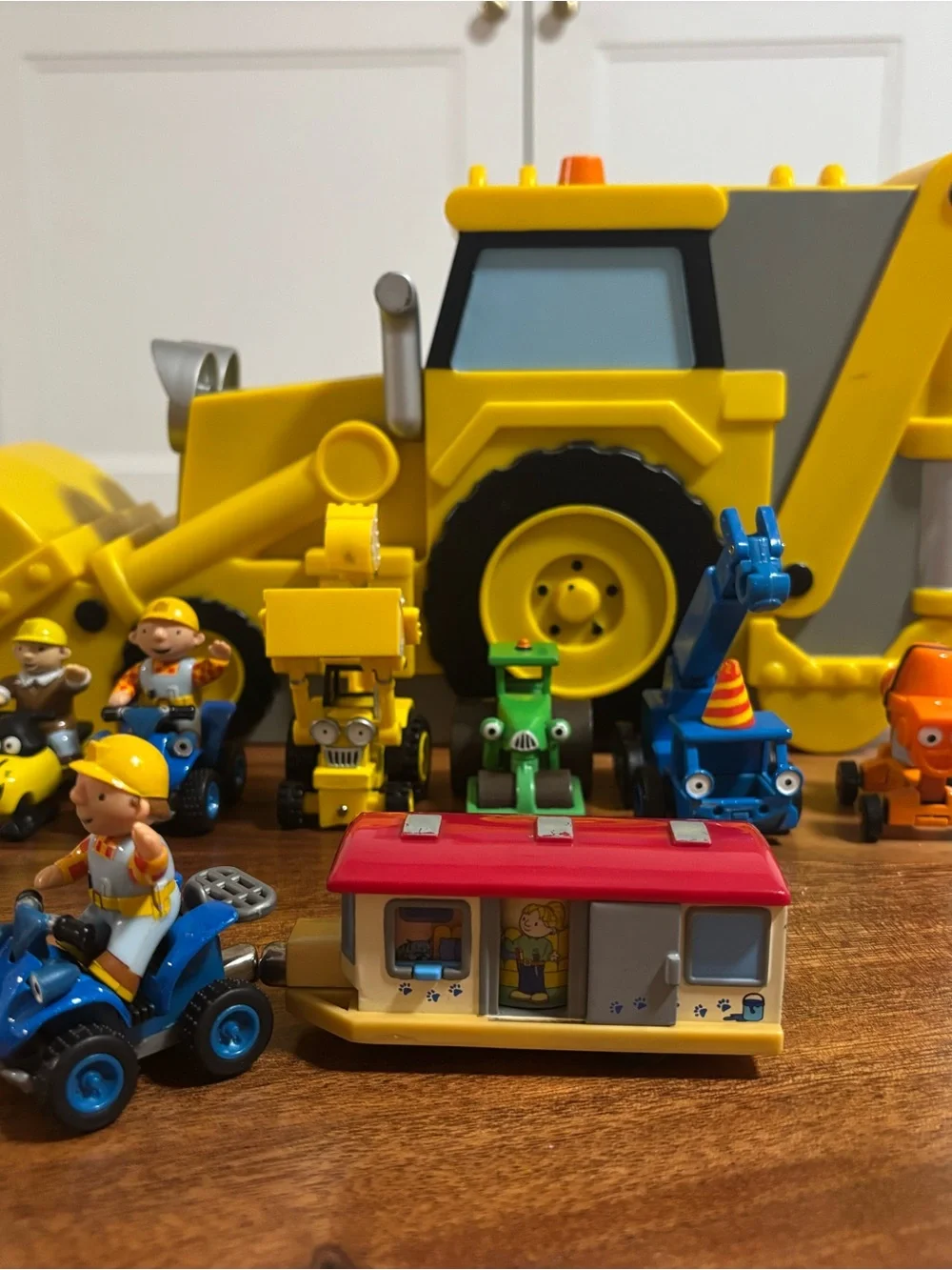 9 piece original bob the builder toy lot